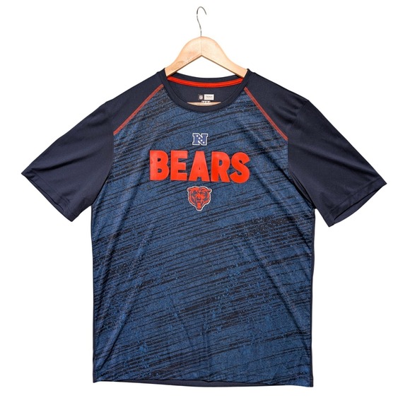 NFL Team Apparel Other - NFL Team Apparel Chicago Bears TX3 Cool Performance Shirt Navy Blue Large